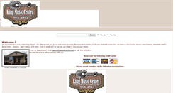 Desktop Screenshot of kingmusiccenter.com